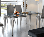 RWDining Table RW - 946DT Clear Glass