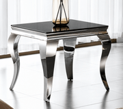 RWRW - 780ET Black Glass End Table