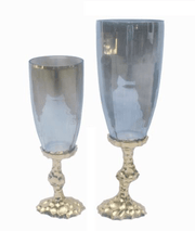 RWVASE WITH LUSTER GLASS - Large