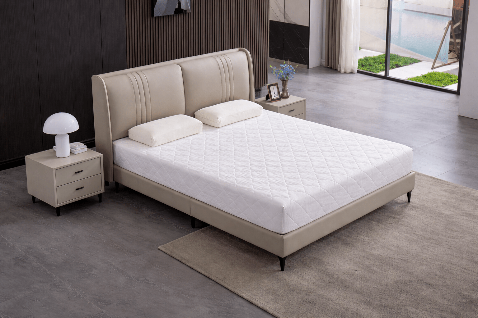 SeryatoSeryato B2208 Real Leather Bed