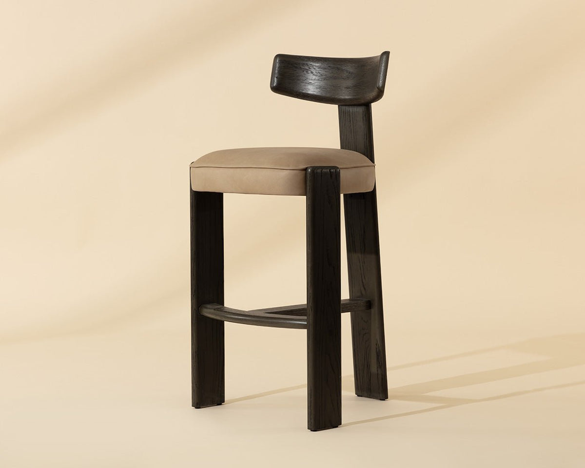 SPAHorton Barstool - Dark Brown