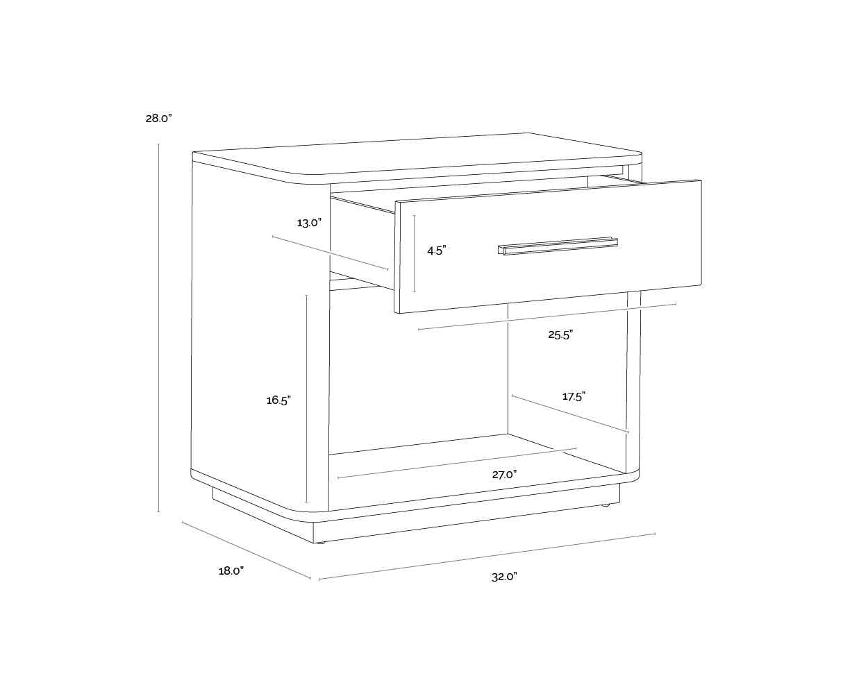 SunpanAltman Nightstand