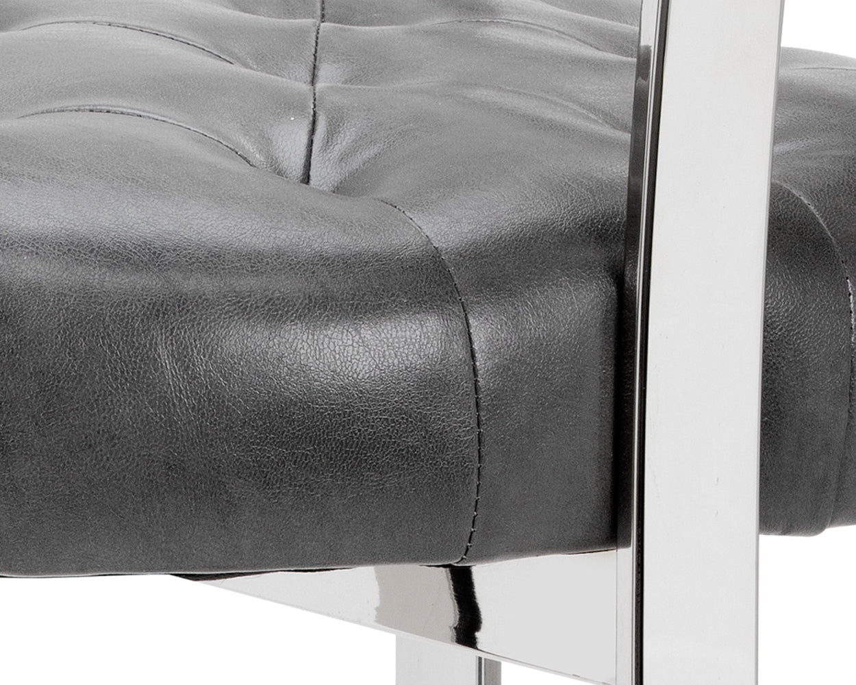 SunpanBeaumont Counter Stool - Stainless Steel