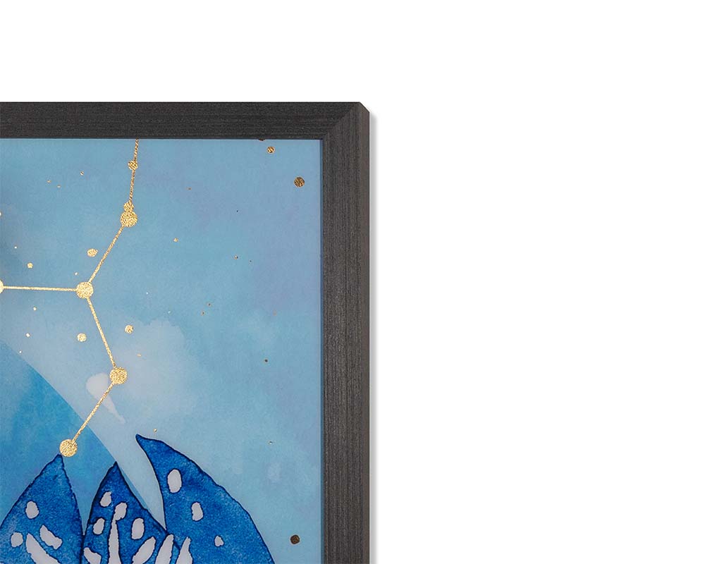 SunpanBlue Heron - 48" X 48" - Charcoal Frame