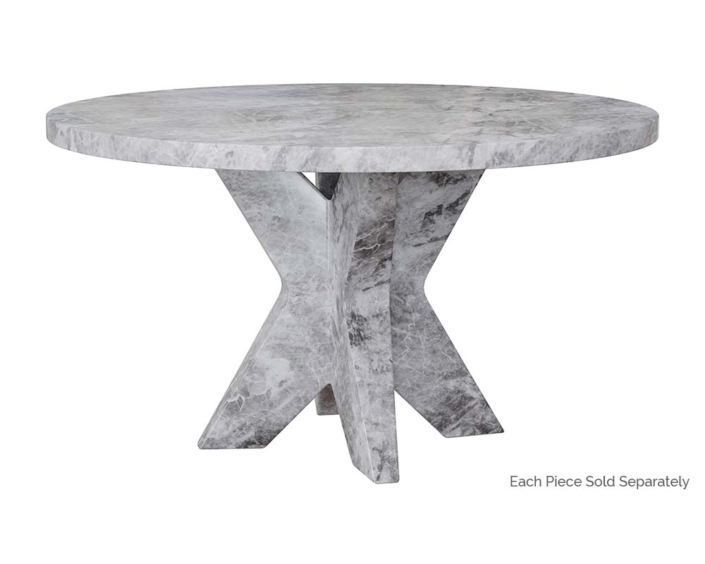 SunpanCypher Dining Table Top - Marble Look - 55"
