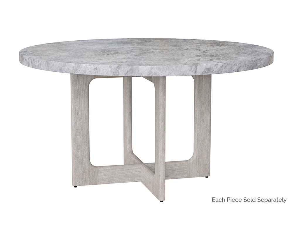 SunpanCypher Dining Table Top - Marble Look - 55"