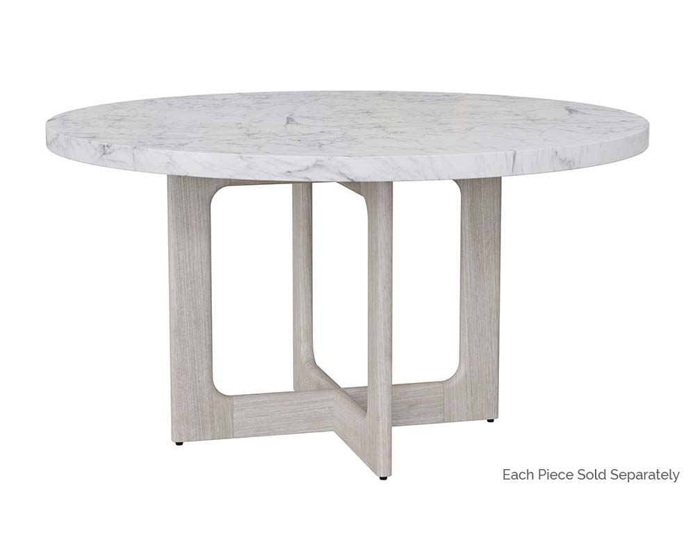 SunpanCypher Dining Table Top - Marble Look - 55"