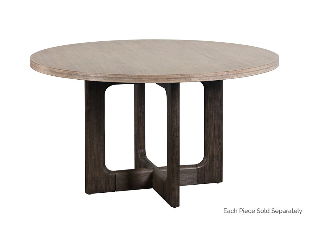 SunpanCypher Dining Table Top - Wood - 55"