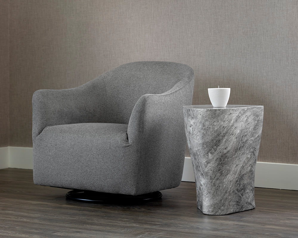 SunpanDali End Table - Marble Look - Large