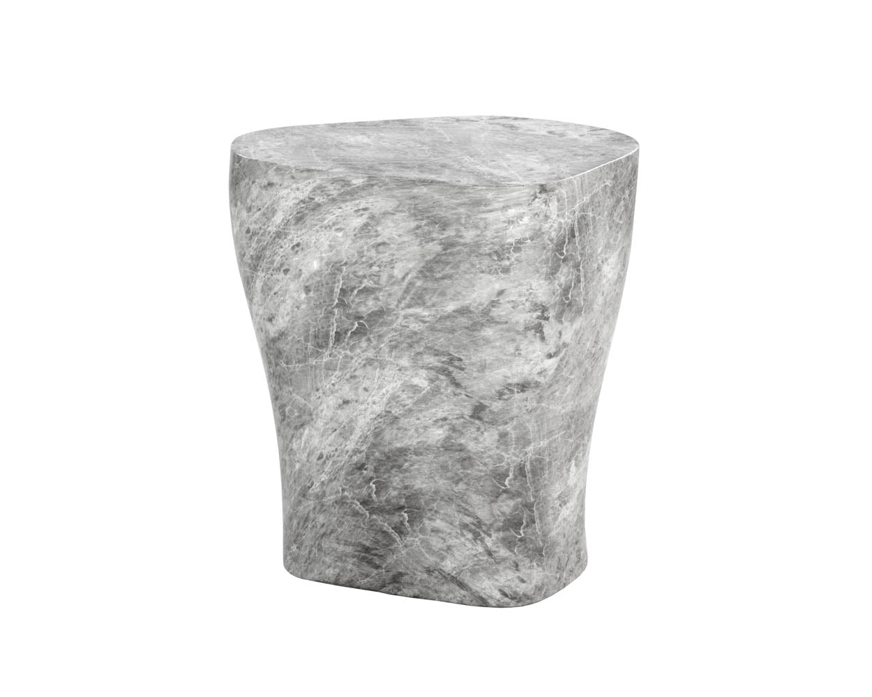 SunpanDali End Table - Marble Look - Large
