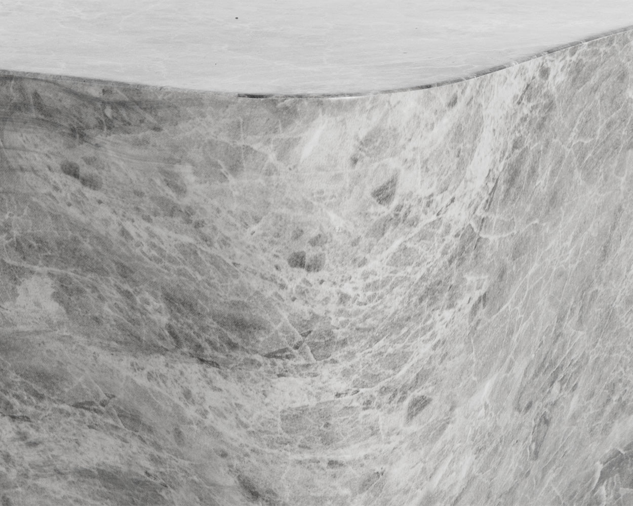 SunpanDali End Table - Marble Look - Small