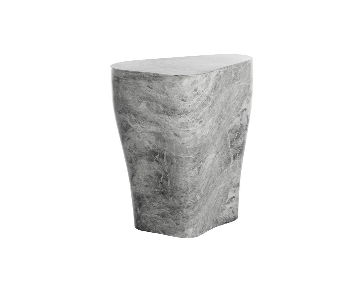 SunpanDali End Table - Marble Look - Small
