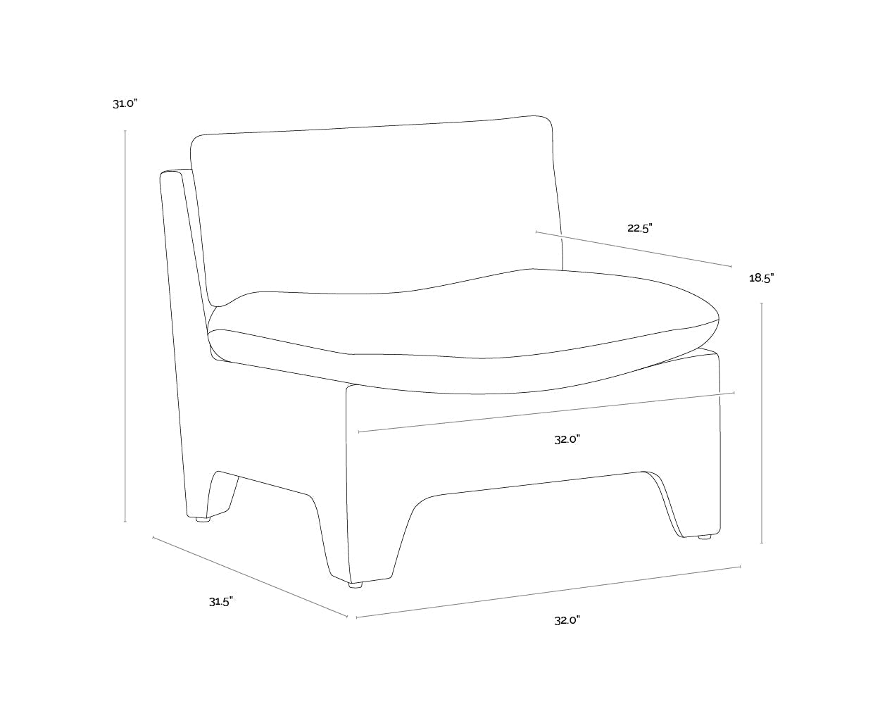SunpanDallin Lounge Chair