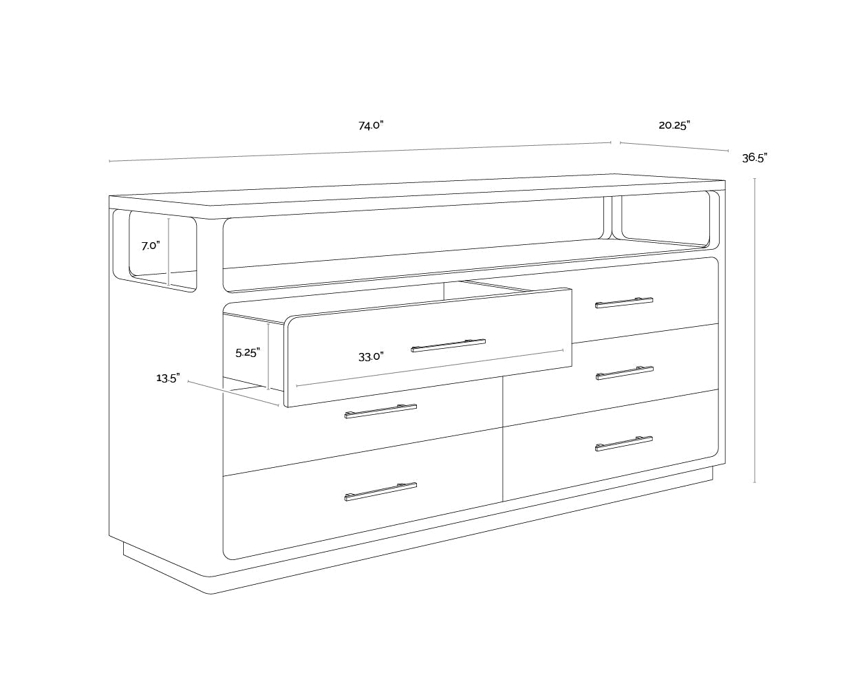 SunpanDanette Dresser