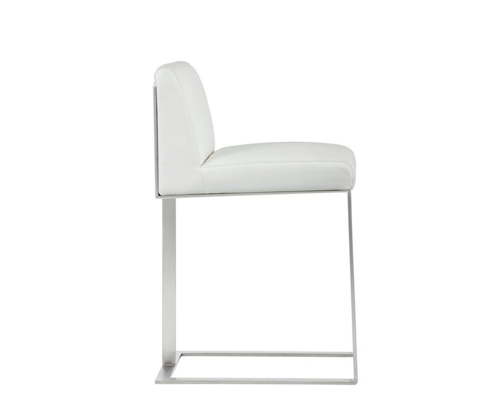 SunpanDean Counter Stool - Stainless Steel