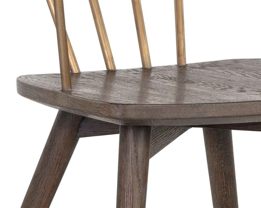 SunpanDemi Dining Chair - Distressed Brown