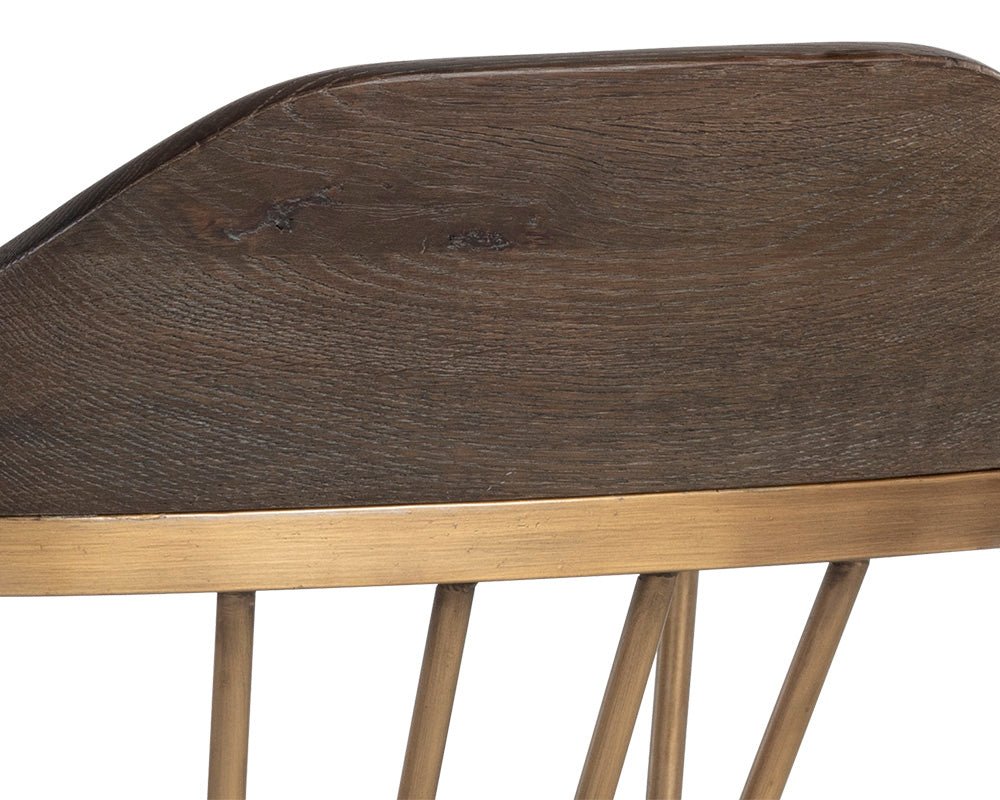 SunpanDemi Dining Chair - Distressed Brown