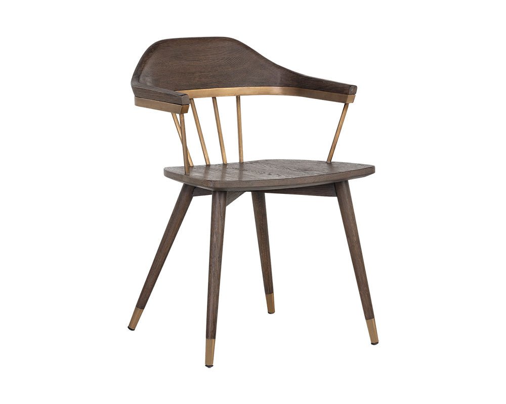 SunpanDemi Dining Chair - Distressed Brown
