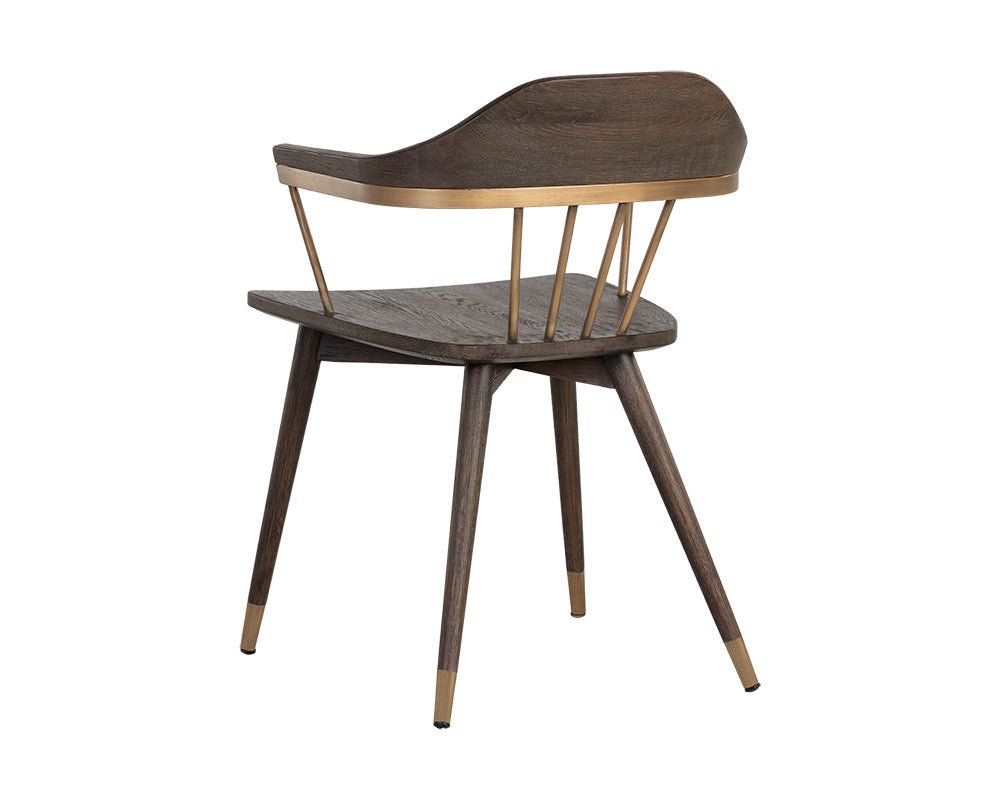 SunpanDemi Dining Chair - Distressed Brown