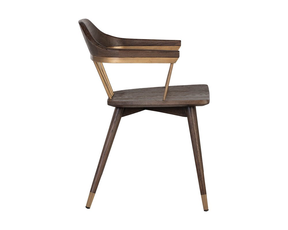 SunpanDemi Dining Chair - Distressed Brown