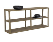 SunpanDoncaster Low Bookcase - Smoke Grey