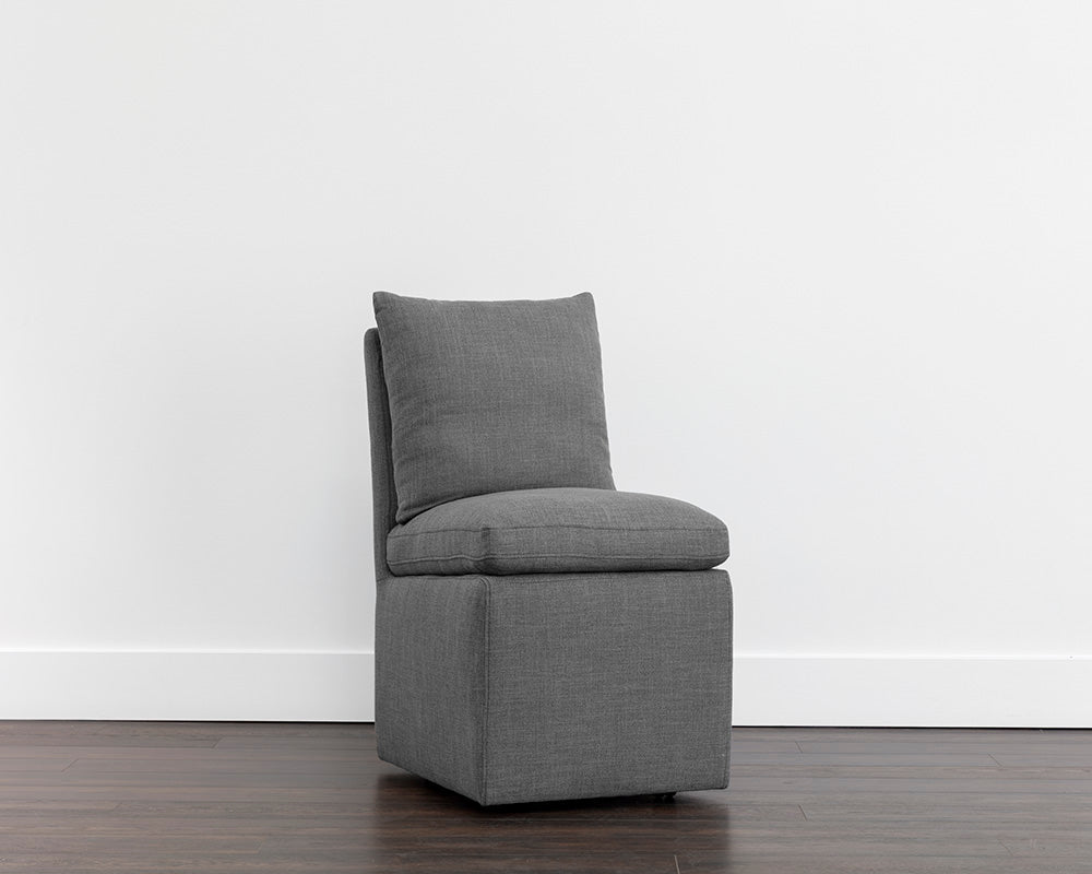 SunpanGlenrose Wheeled Dining Chair