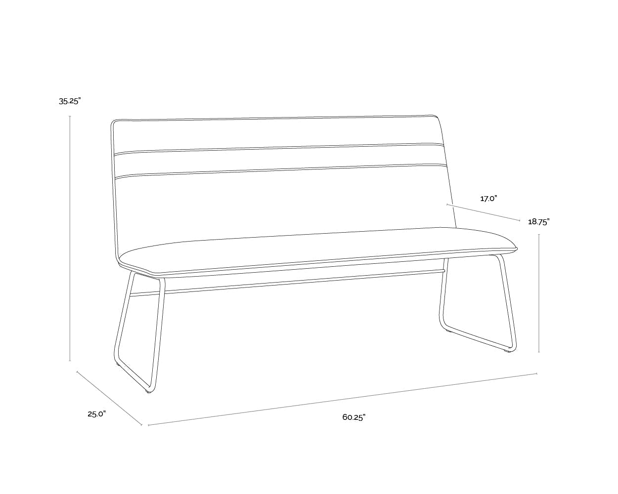 SunpanHuxley Banquette