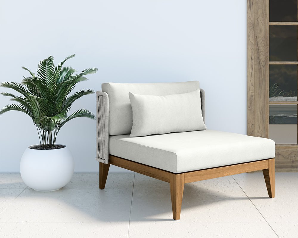 SunpanIbiza Armless Chair - Natural