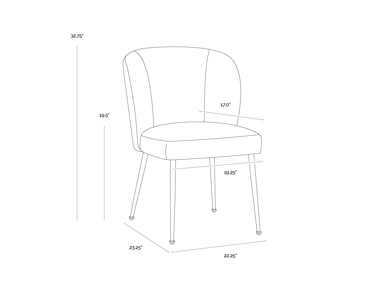 SunpanIvana Dining Chair