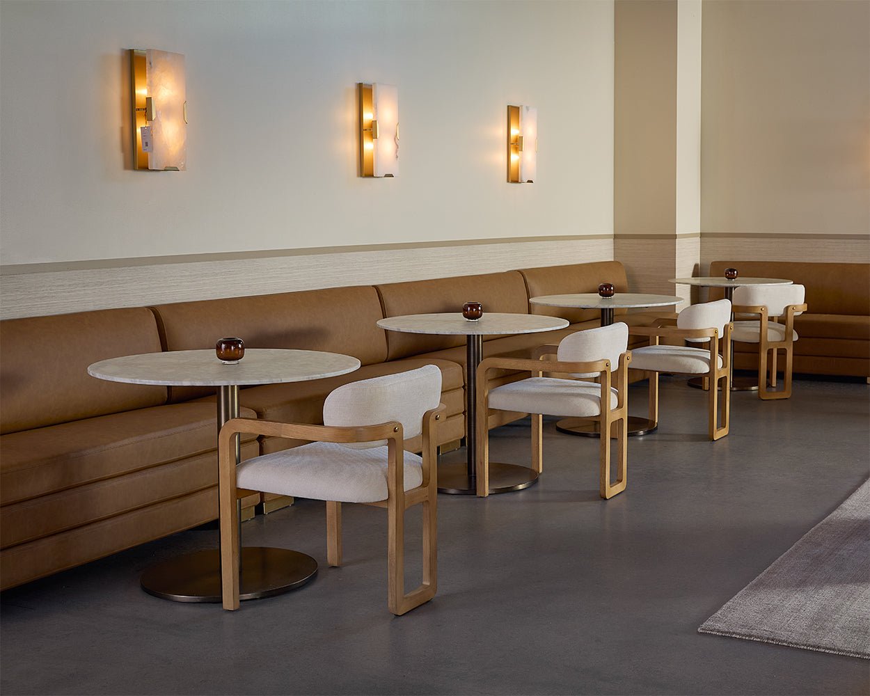 SunpanMadrone Dining Armchair - Rustic Oak