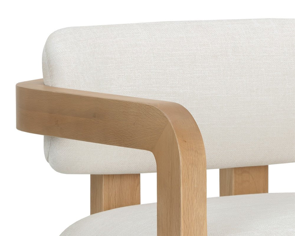 SunpanMadrone Lounge Chair - Rustic Oak