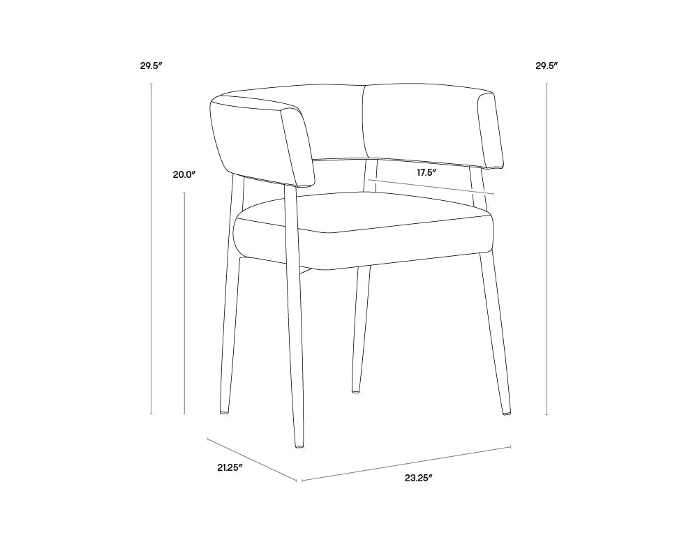 SunpanMaestro Dining Armchair