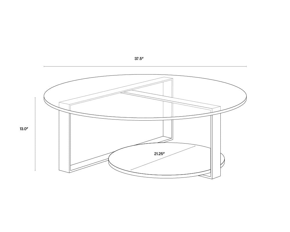 SunpanMaldini Coffee Table