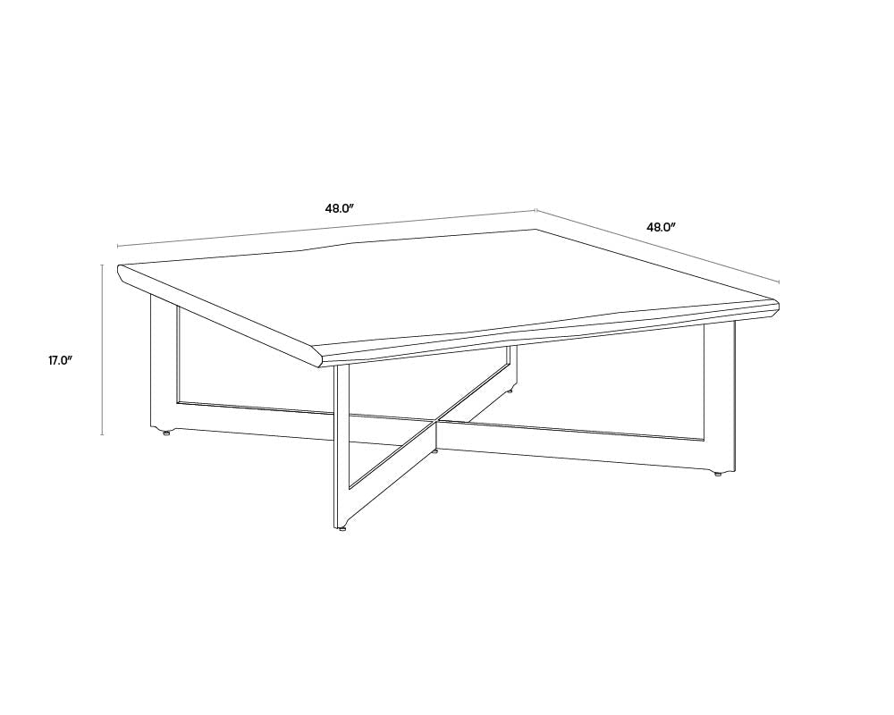 SunpanMarley Coffee Table - Square