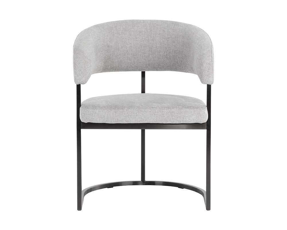 SunpanMarris Dining Armchair - Gunmetal