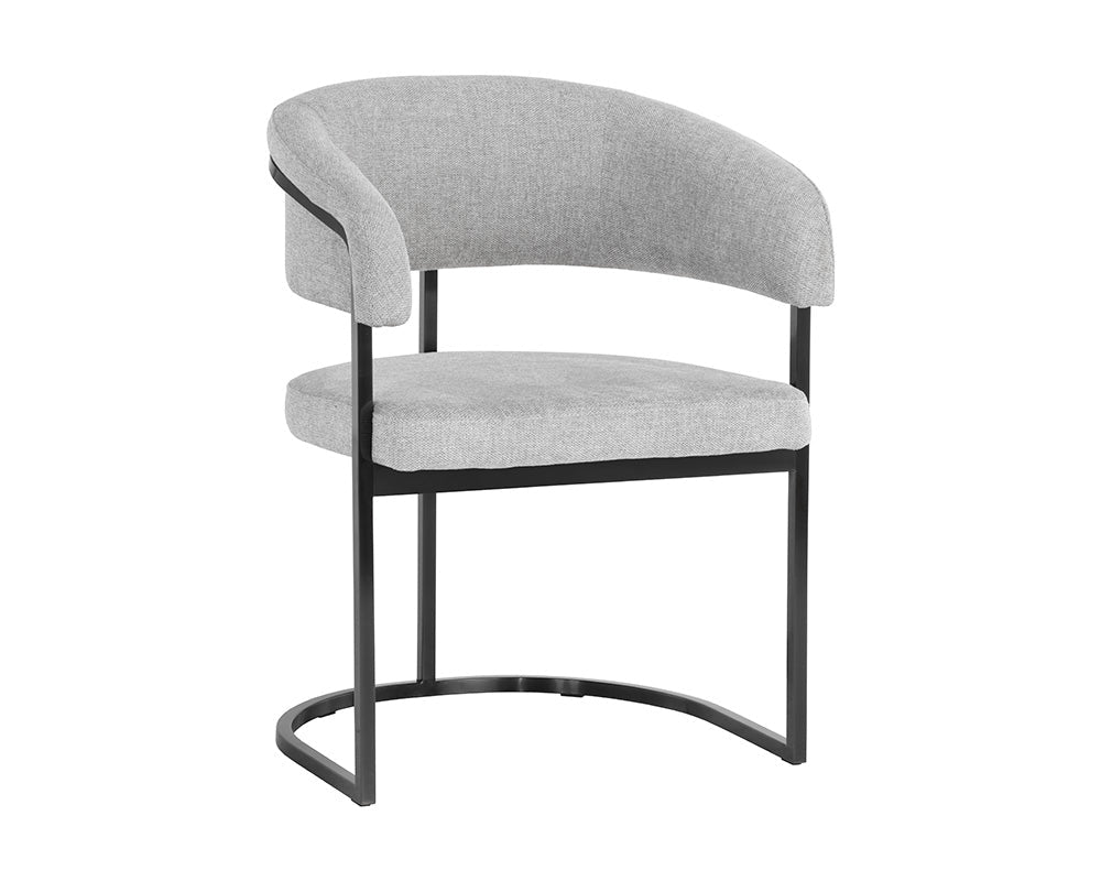 SunpanMarris Dining Armchair - Gunmetal