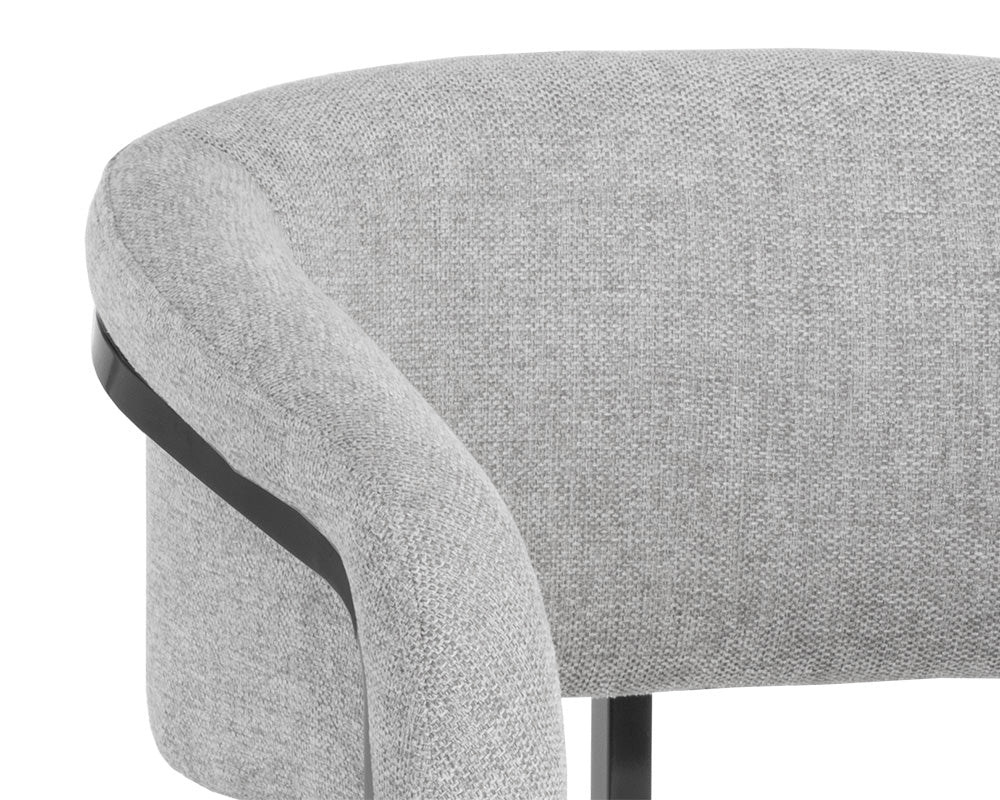 SunpanMarris Dining Armchair - Gunmetal