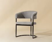 SunpanMarris Dining Armchair - Gunmetal