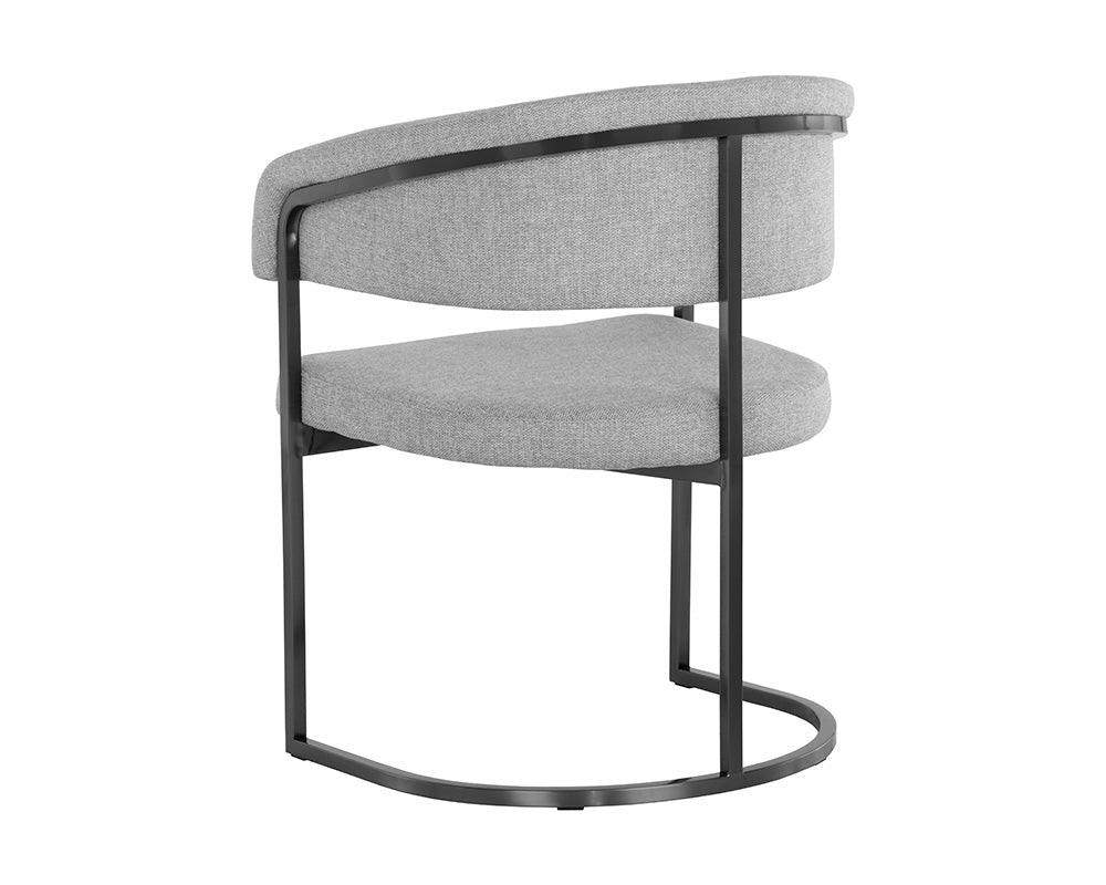 SunpanMarris Dining Armchair - Gunmetal