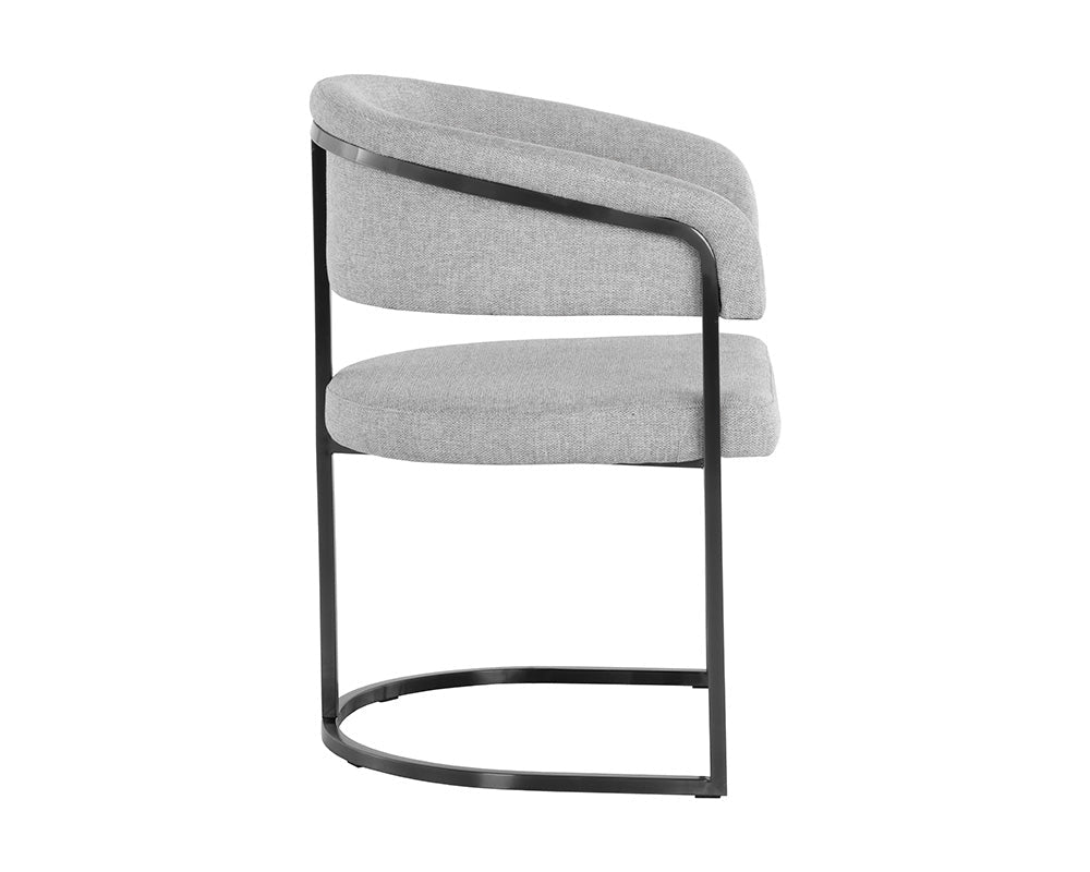 SunpanMarris Dining Armchair - Gunmetal