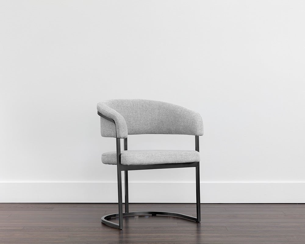 SunpanMarris Dining Armchair - Gunmetal