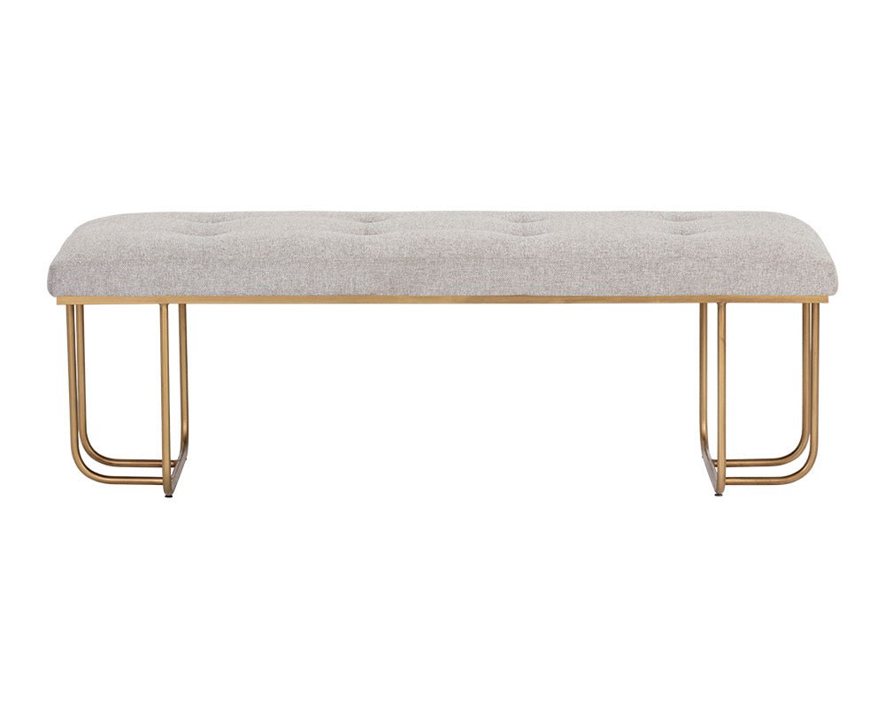 SunpanMaverick Bench - Antique Brass