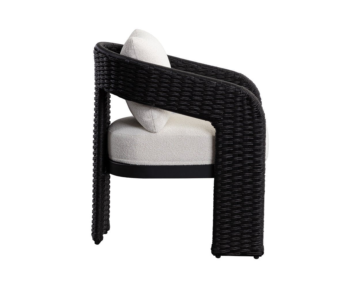 SunpanPylos Dining Armchair - Black