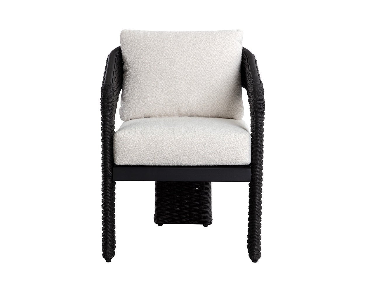 SunpanPylos Dining Armchair - Black