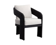 SunpanPylos Dining Armchair - Black