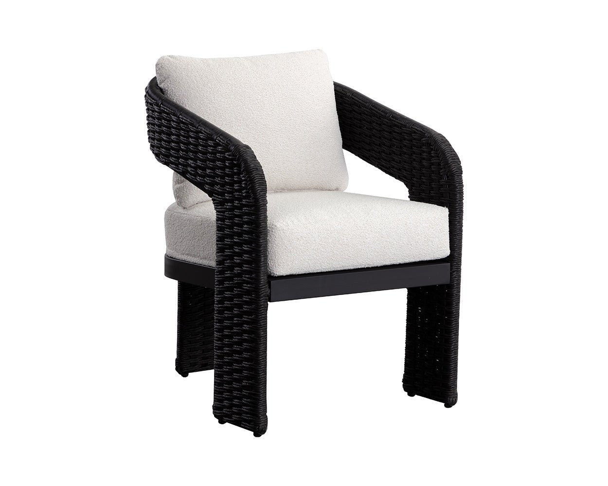 SunpanPylos Dining Armchair - Black