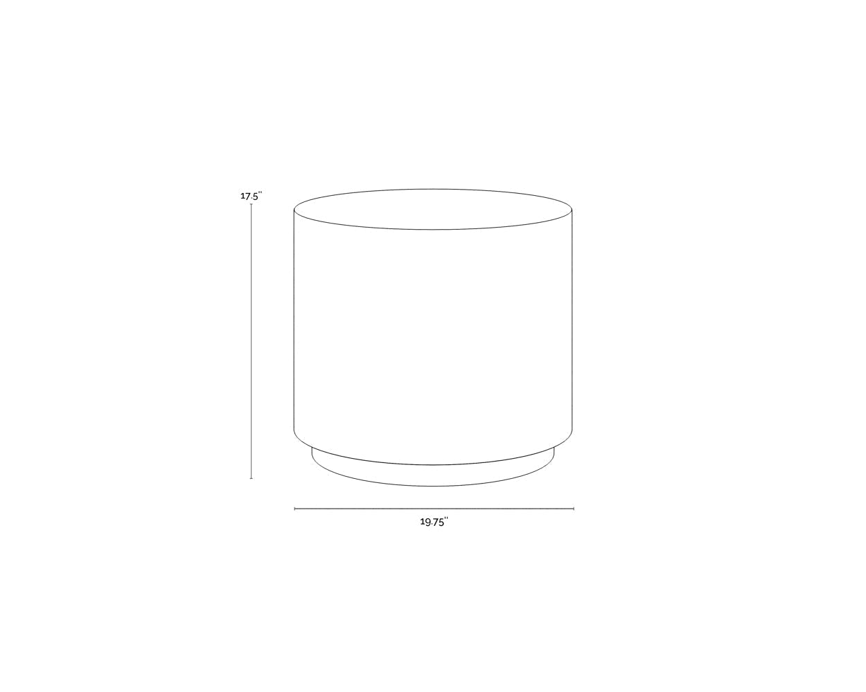 SunpanRubin End Table