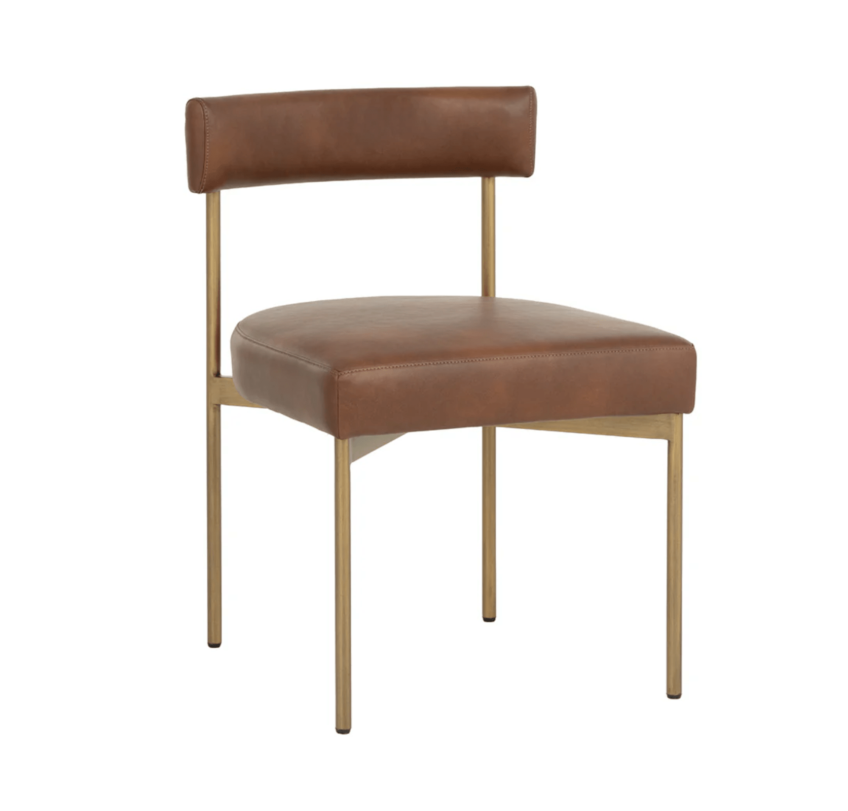 SunpanSeneca Dining Chair - Antique Brass