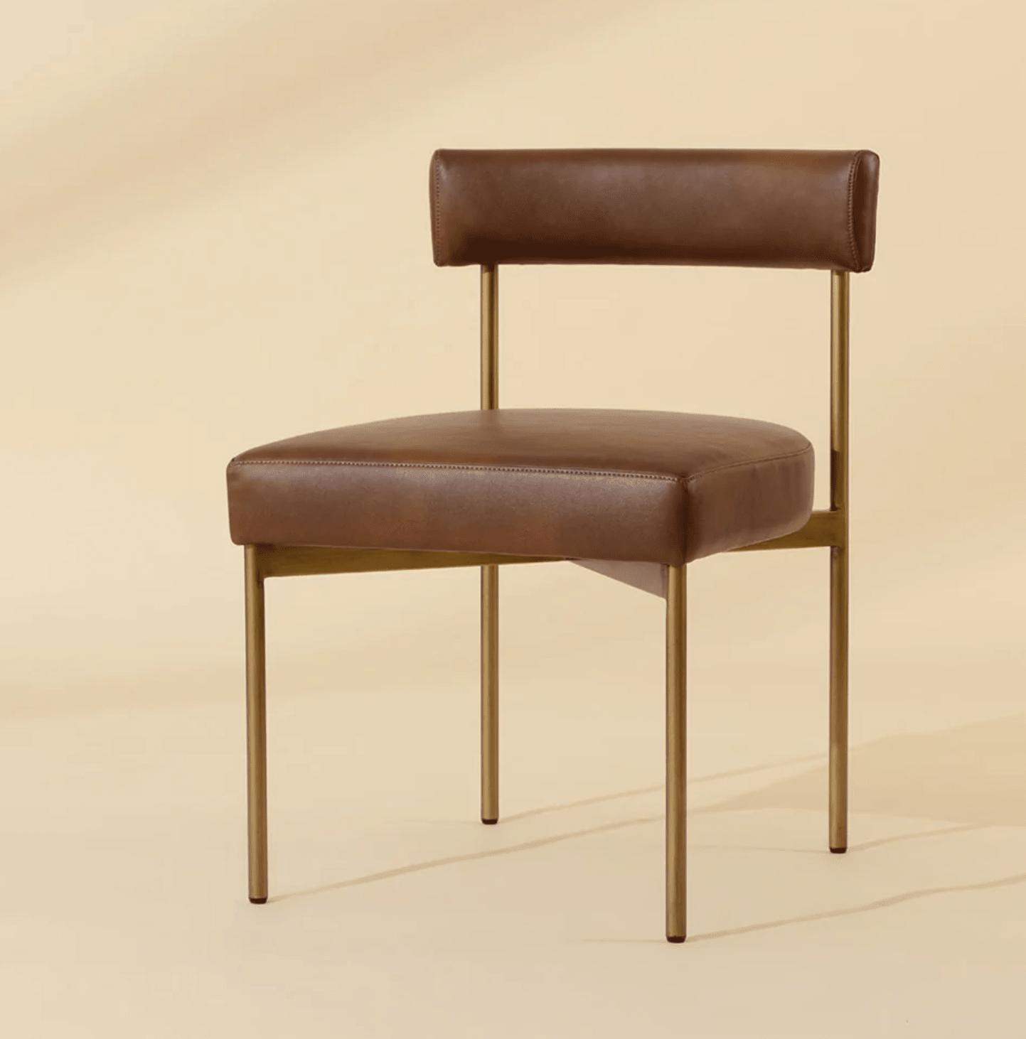 SunpanSeneca Dining Chair - Antique Brass