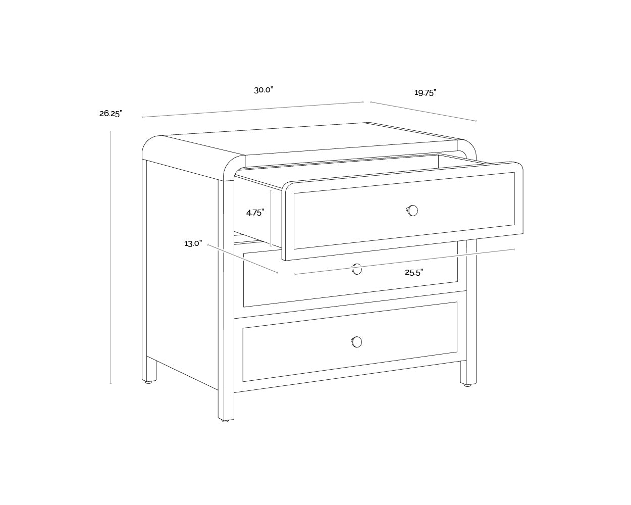 SunpanTierra Nightstand